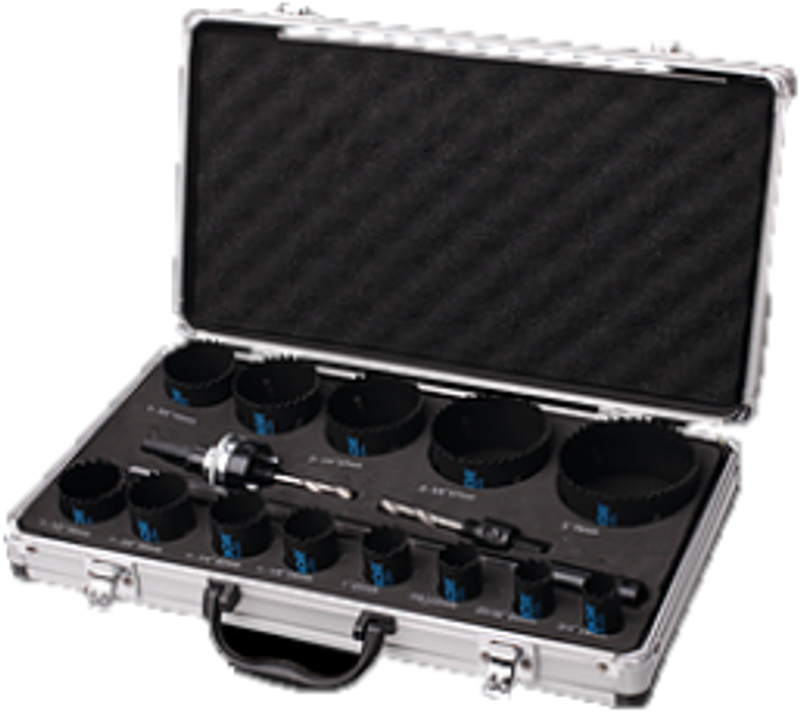 Hovedbilde Hullsagsett 19-76mm ALU 16pc